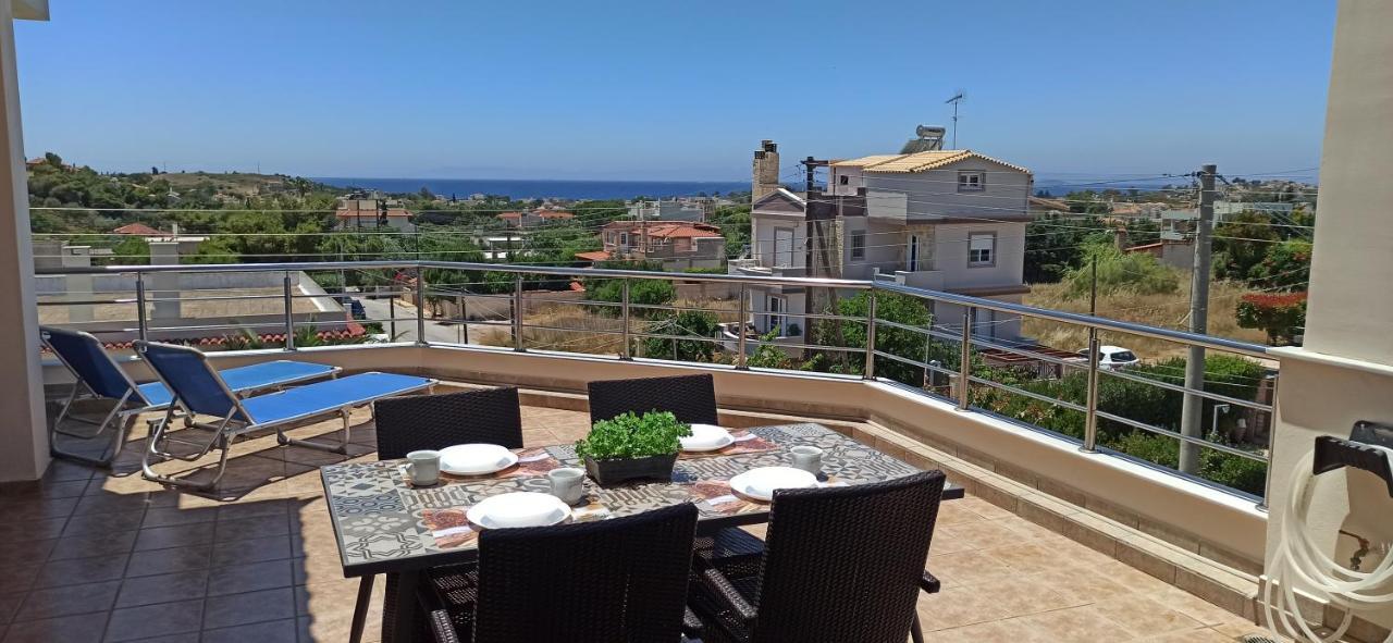 House,1000M From Beach Lagonisi Exterior photo